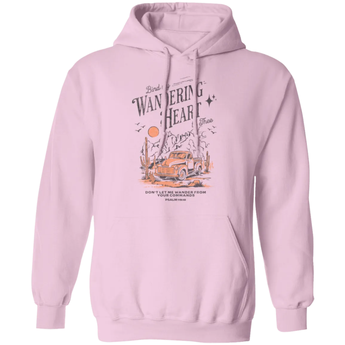Western Christian Hoodie - Faith & Cowboy Style - Gildan