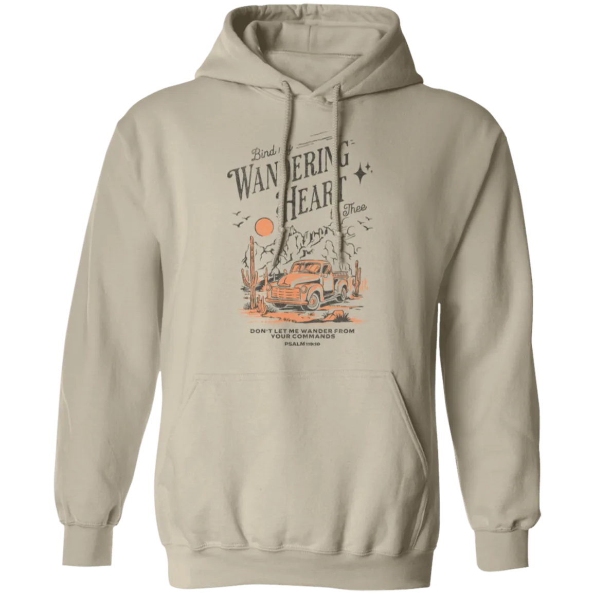 Western Christian Hoodie - Faith & Cowboy Style - Gildan