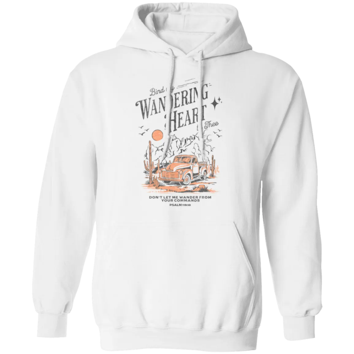 Western Christian Hoodie - Faith & Cowboy Style - Gildan