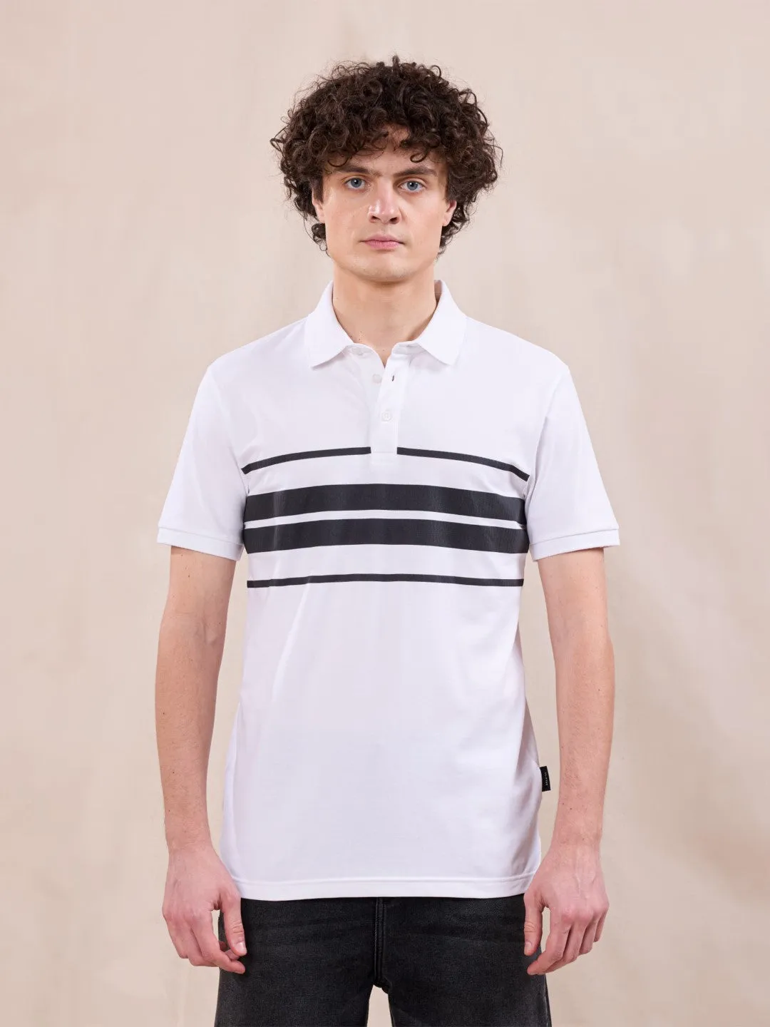 White Polo T-Shirt