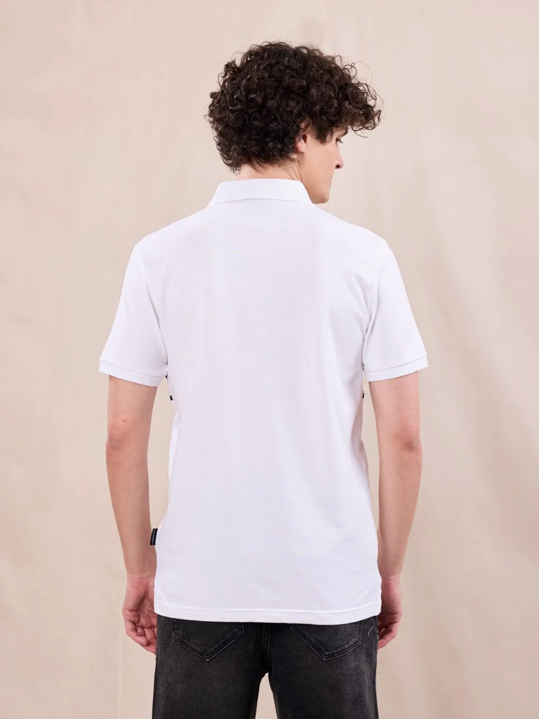 White Polo T-Shirt