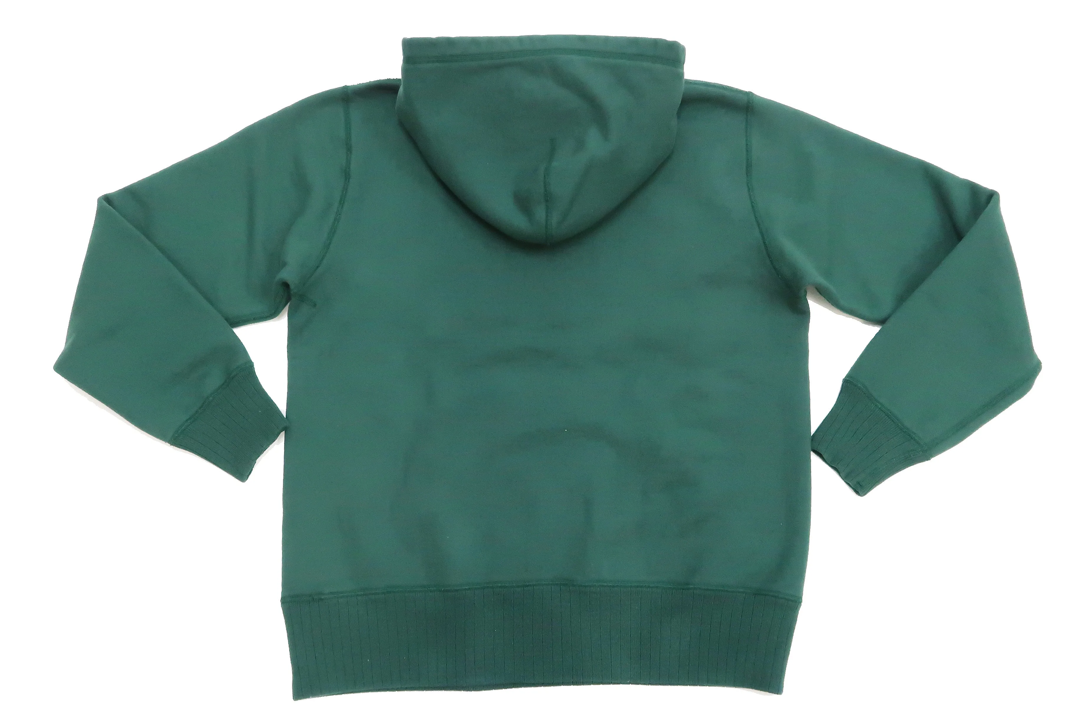 Whitesville Plain Pullover Hoodie Men's Solid Color Hooded Sweatshirt WV67729 Green