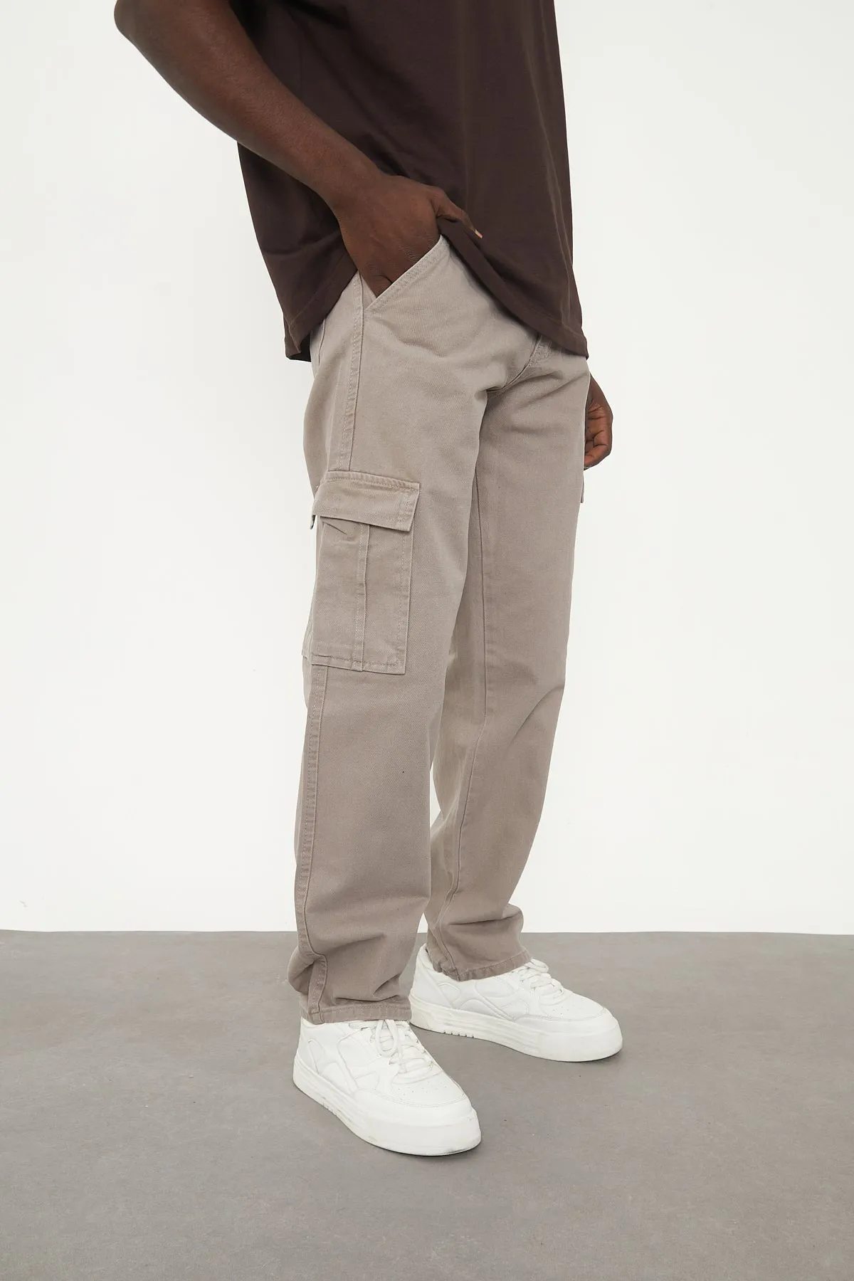 Wolfe Denim Baggy - Khaki Pockets