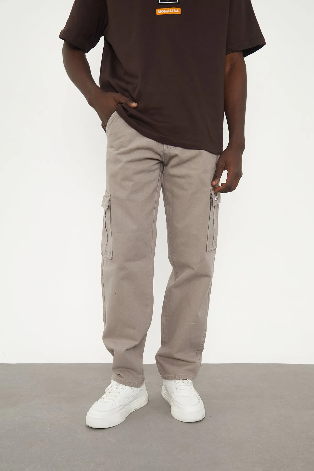 Wolfe Denim Baggy - Khaki Pockets
