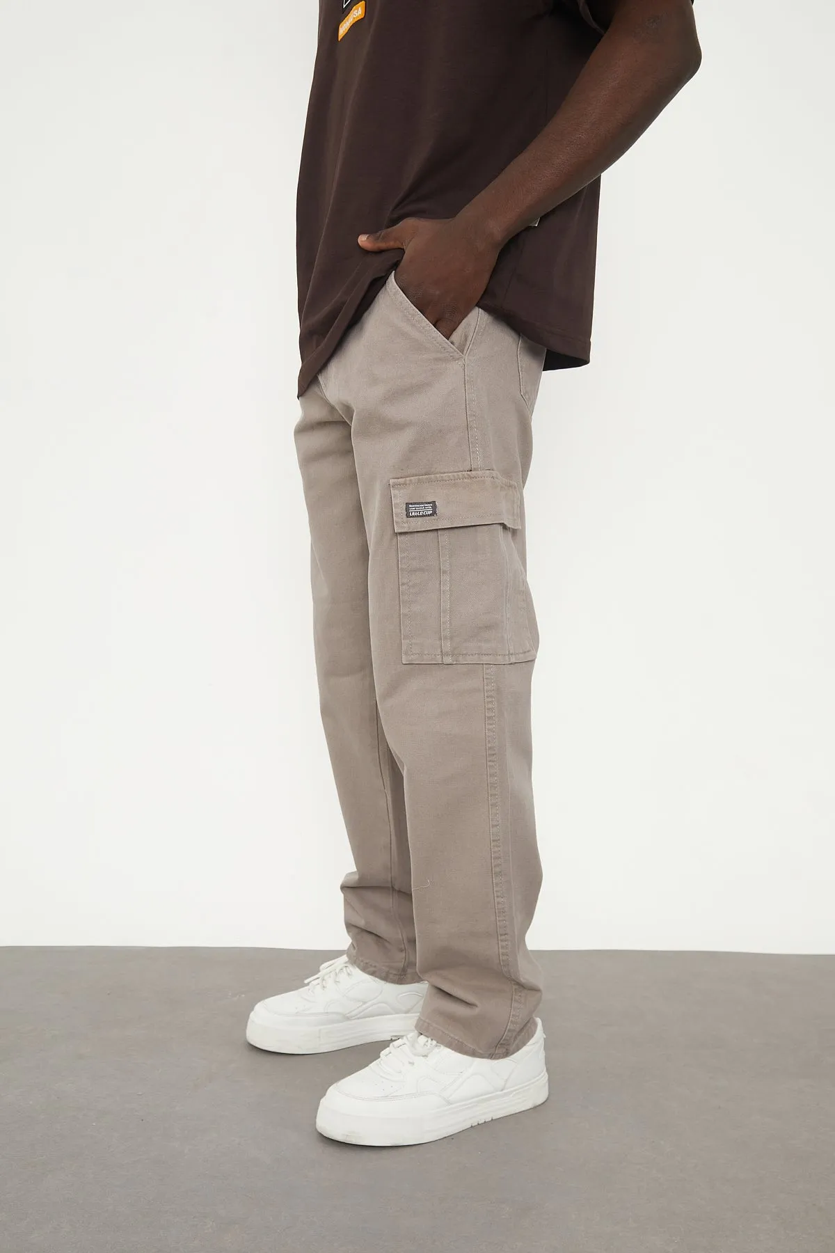 Wolfe Denim Baggy - Khaki Pockets