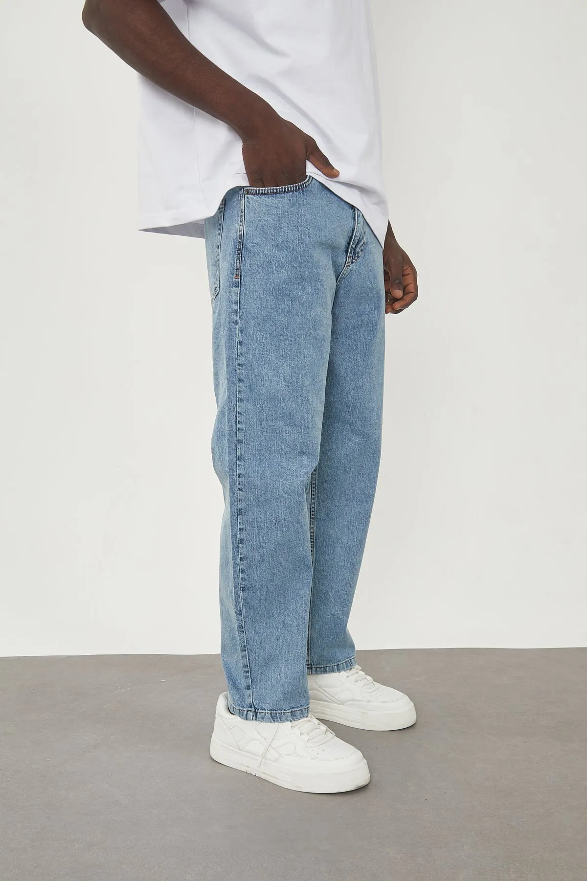 Wolfe Denim Baggy - Light Blue