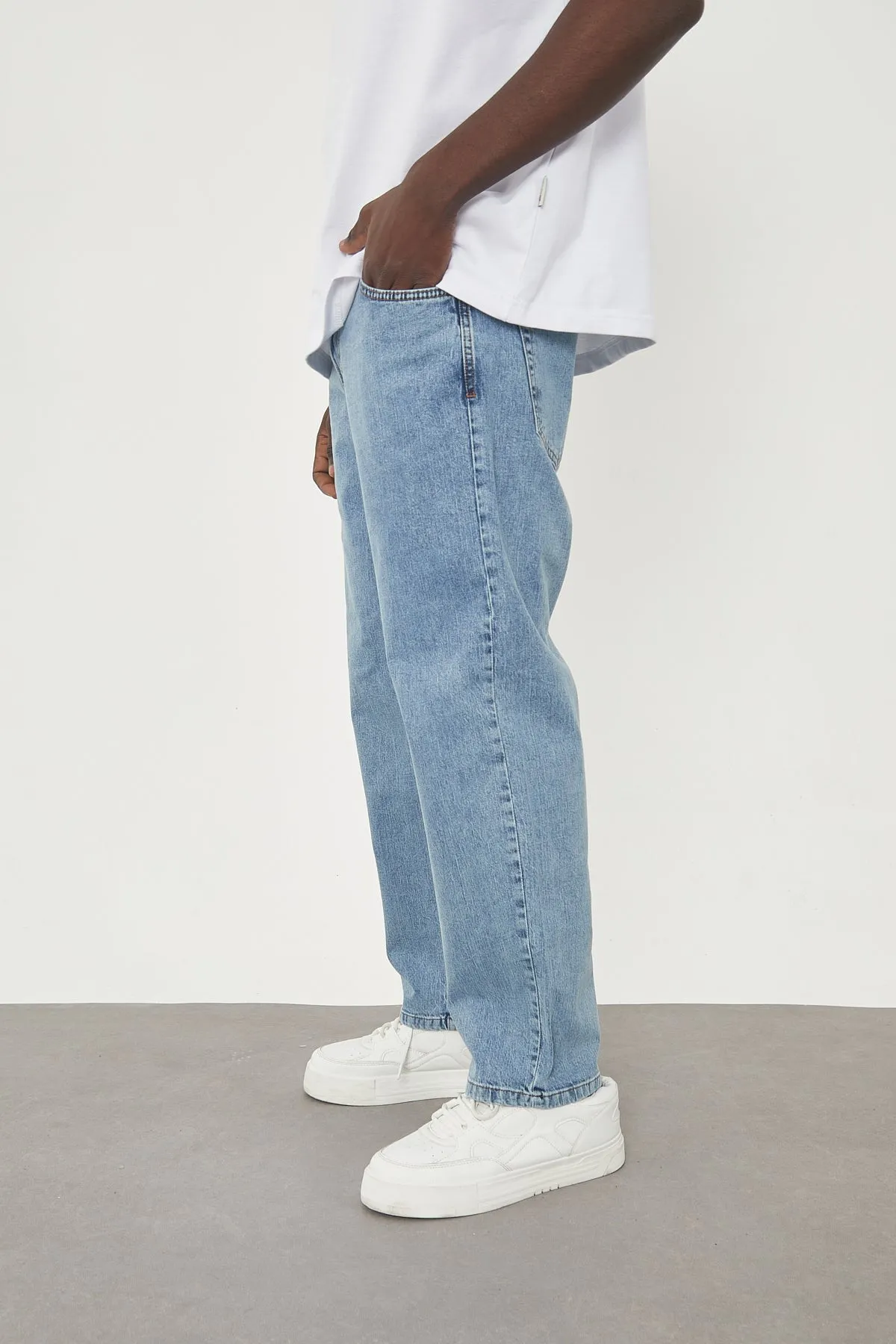 Wolfe Denim Baggy - Light Blue