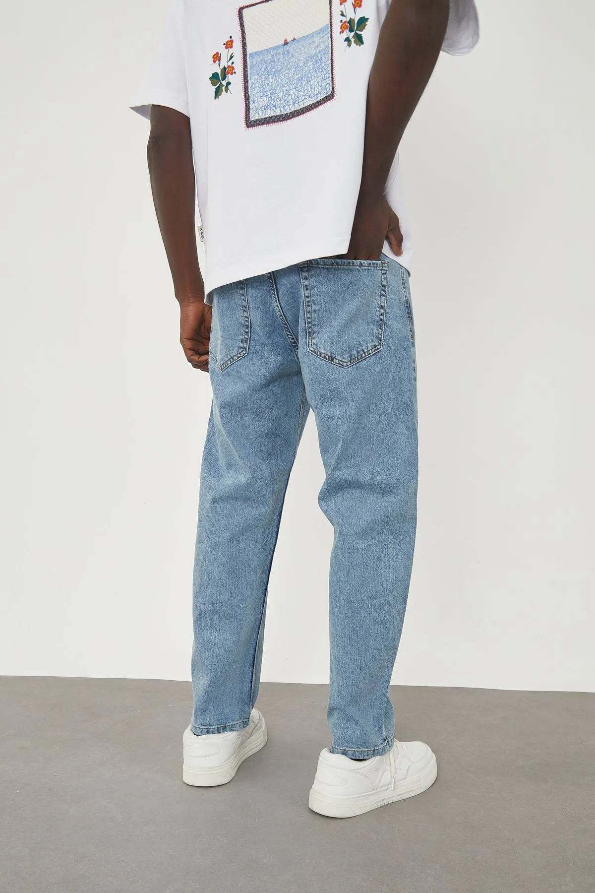 Wolfe Denim Baggy - Light Blue