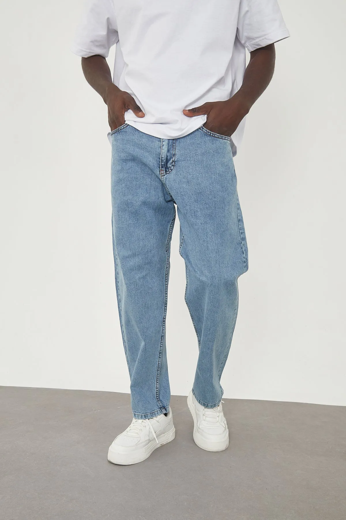 Wolfe Denim Baggy - Light Blue