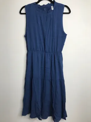 Womens Size Lg Misses Navy Beachsissi Dress