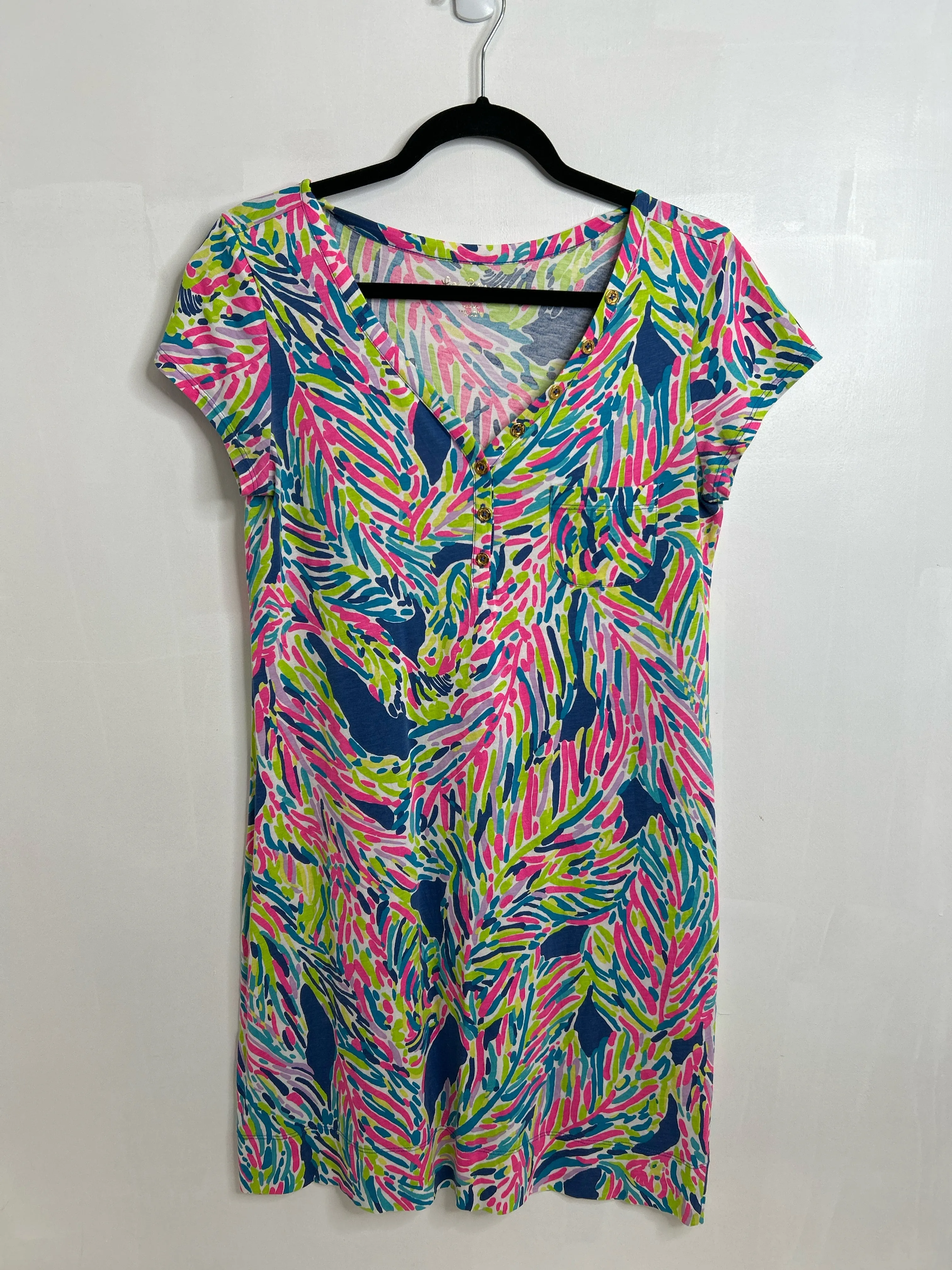 Womens Size Med Misses Blue Lilly Pulitzer Dress