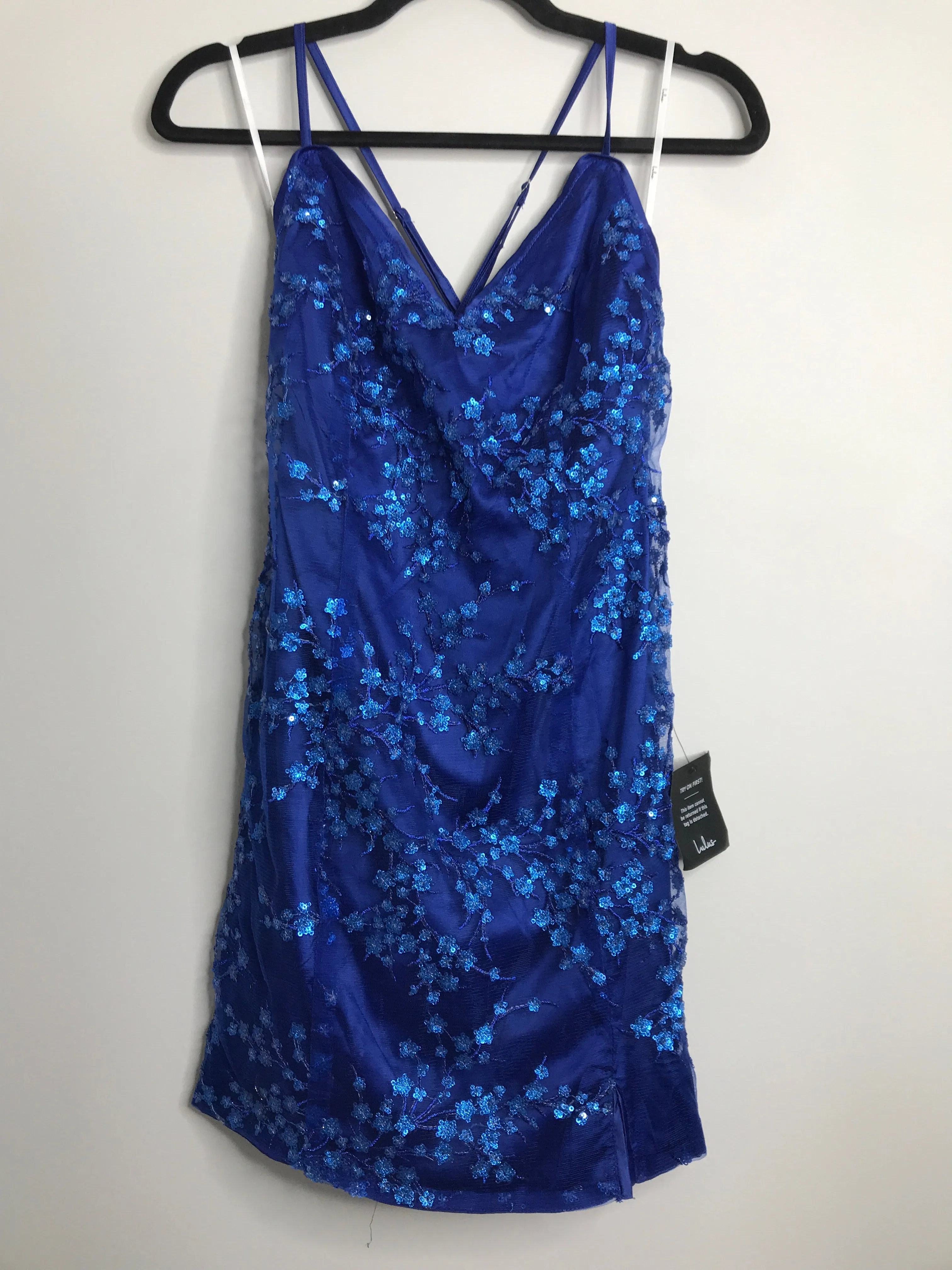 Womens Size Med Misses Blue LULUS NWT Dress