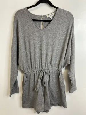 Womens Size Sm Misses Gray She & Sky Romper