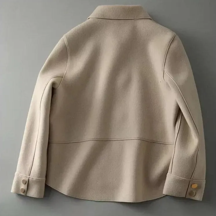 Women's Warm Stylish Button Down Jacket | Winter