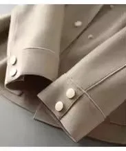 Women's Warm Stylish Button Down Jacket | Winter
