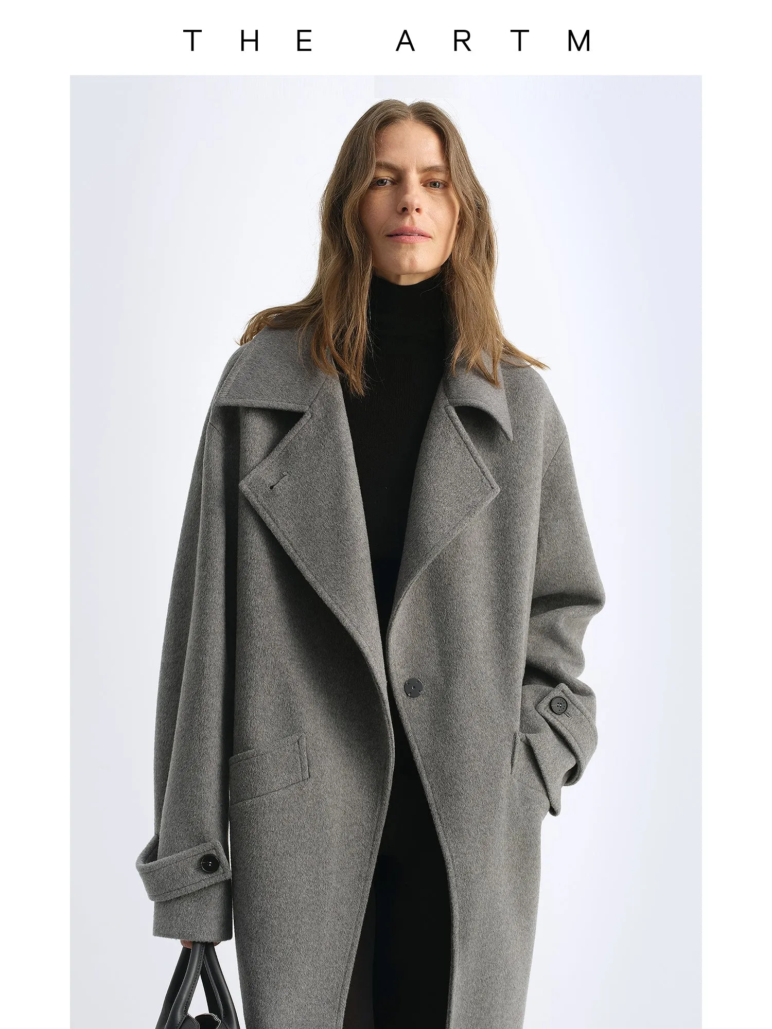 Wool Lapel Coat
