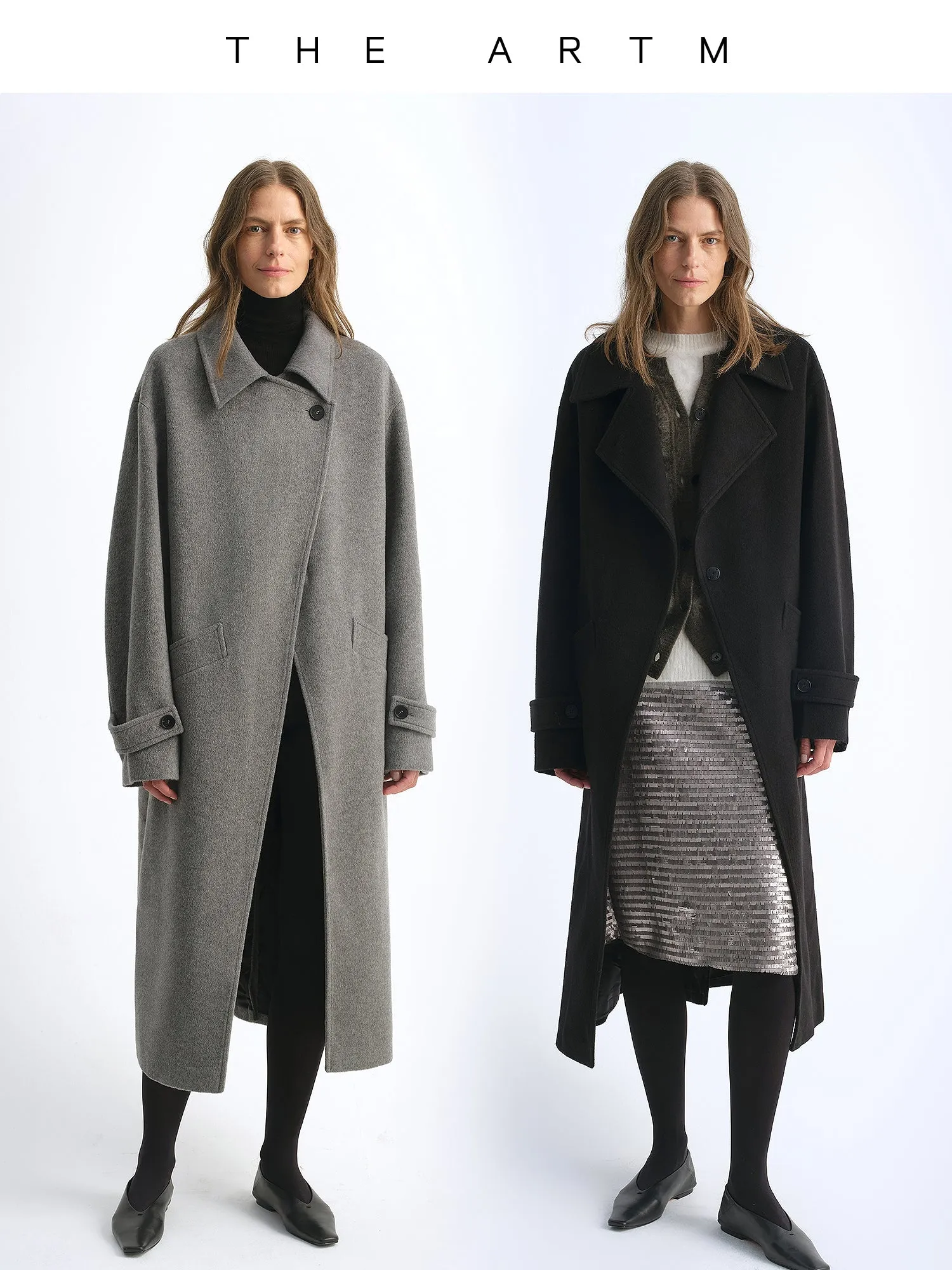 Wool Lapel Coat