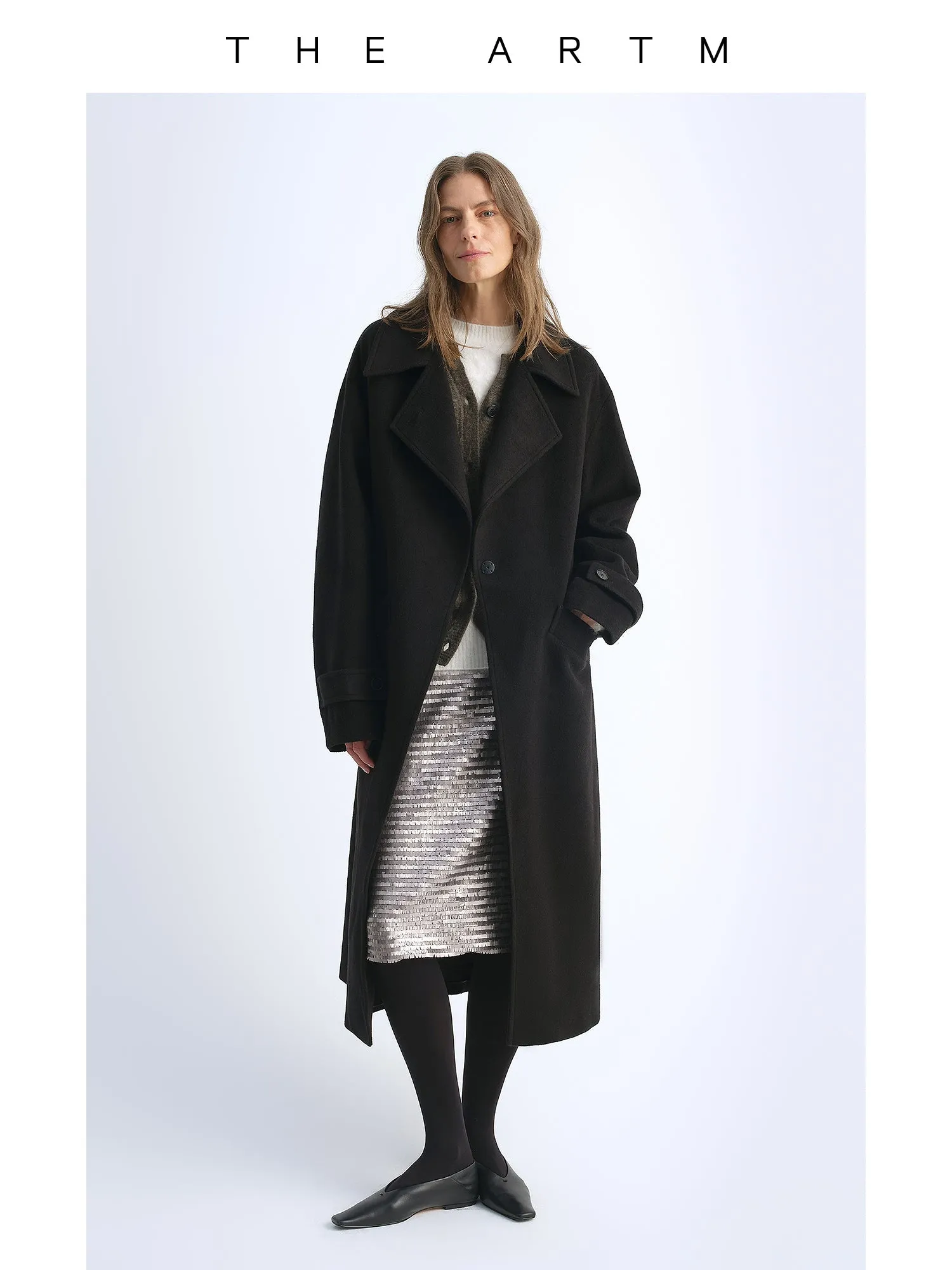Wool Lapel Coat