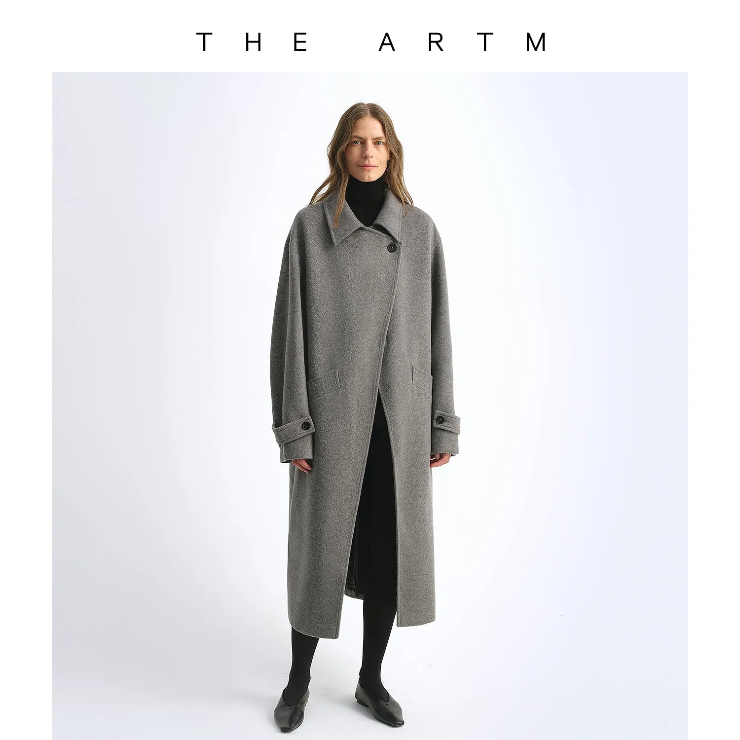 Wool Lapel Coat