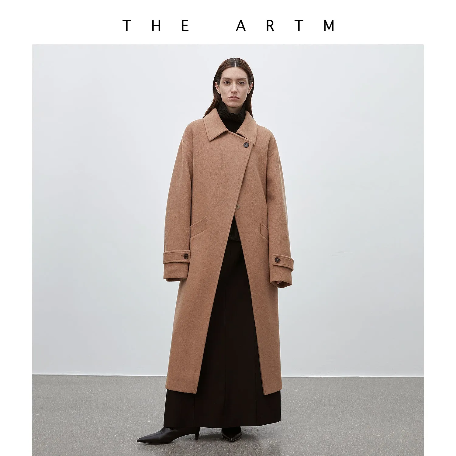 Wool Lapel Coat