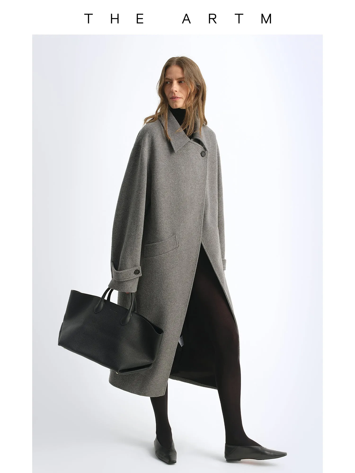Wool Lapel Coat