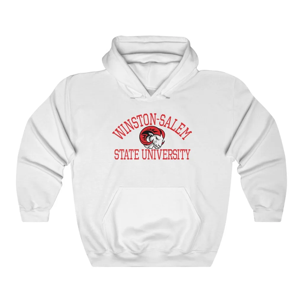 WSSU UNISEX RAM CENTER HOODIE