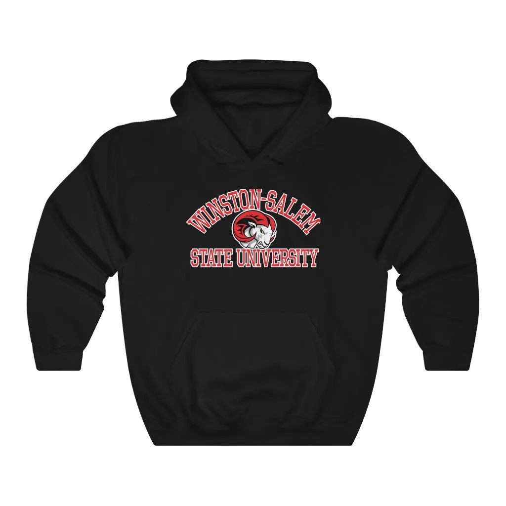 WSSU UNISEX RAM CENTER HOODIE