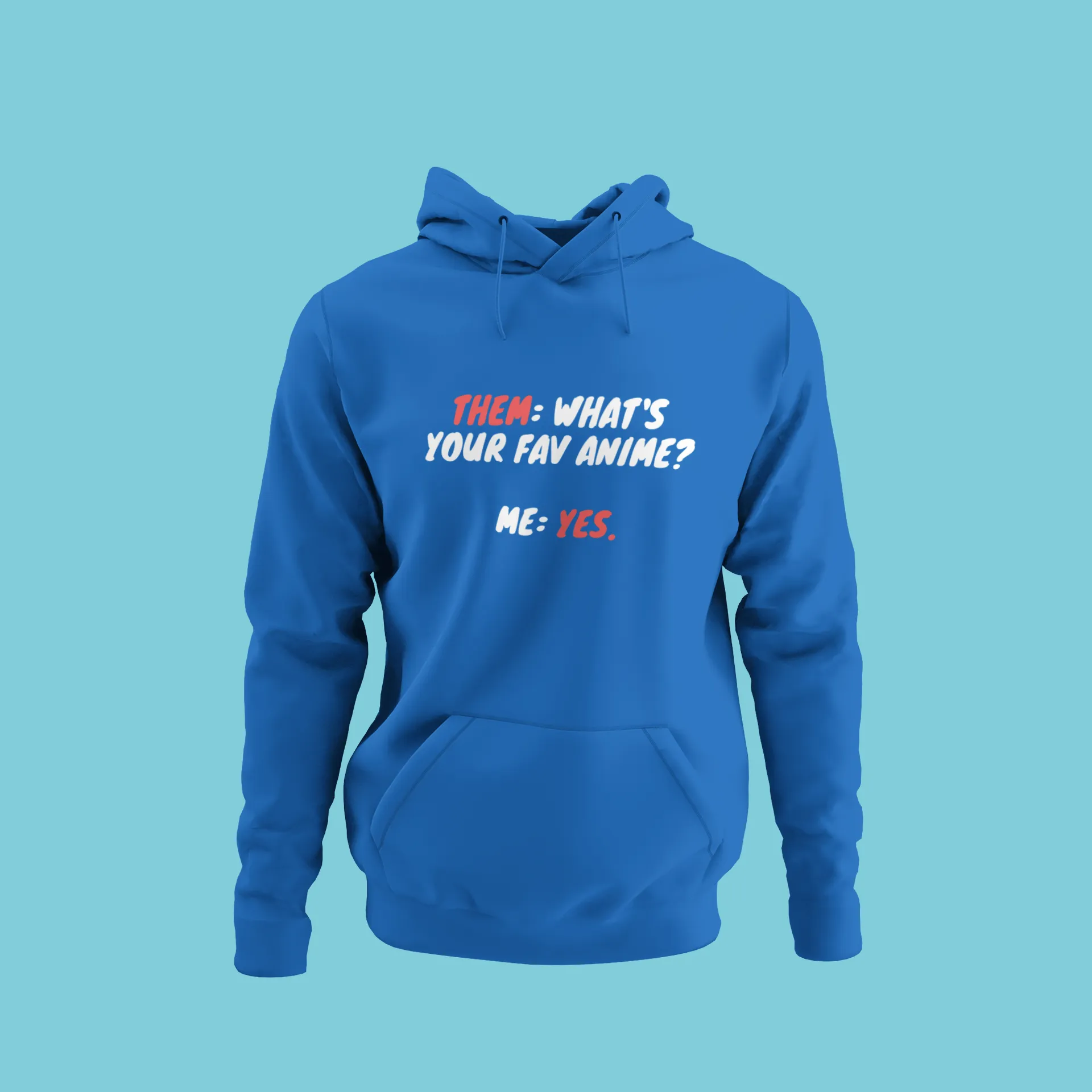 Yes Anime - Heavy Blend Hooded Sweatshirt