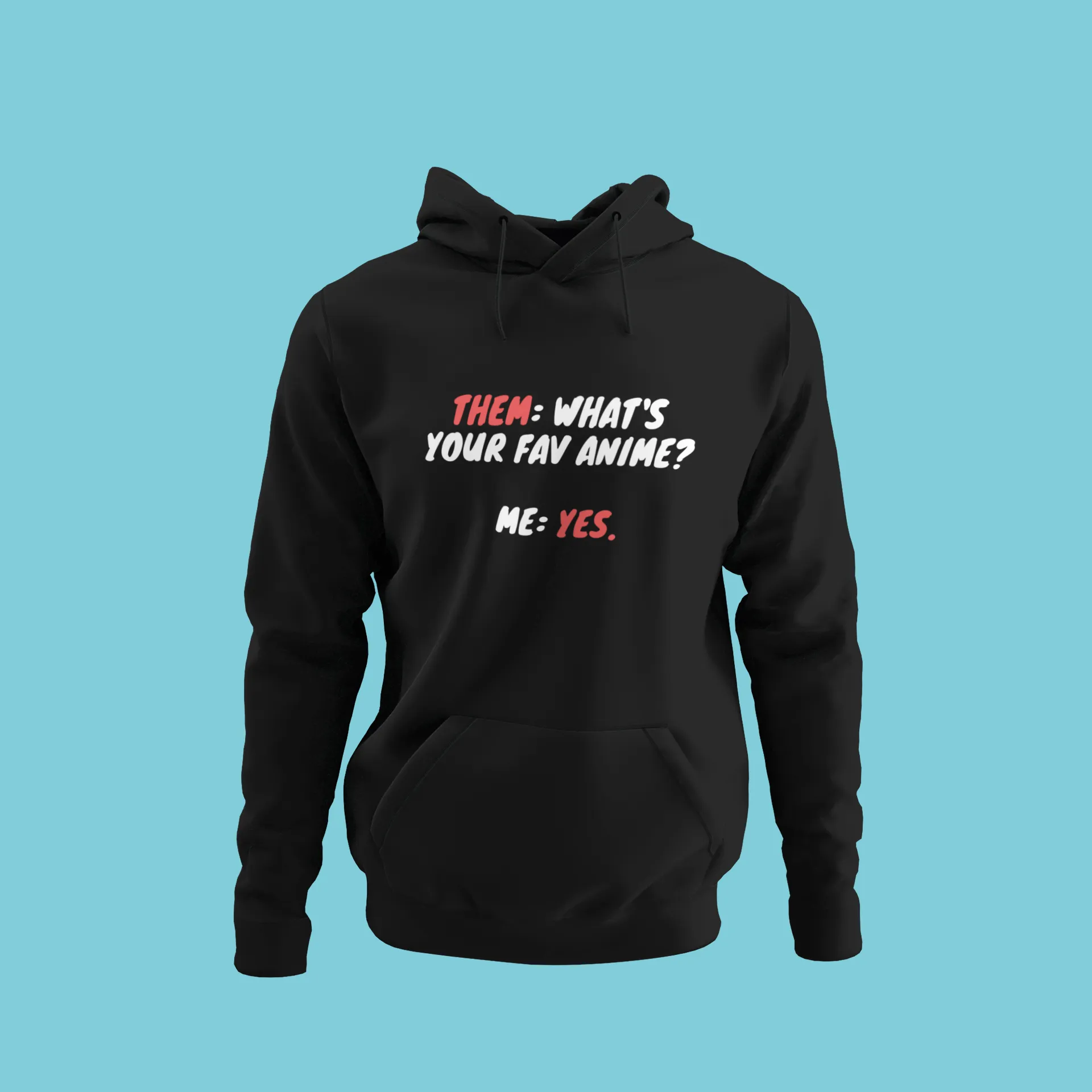 Yes Anime - Heavy Blend Hooded Sweatshirt