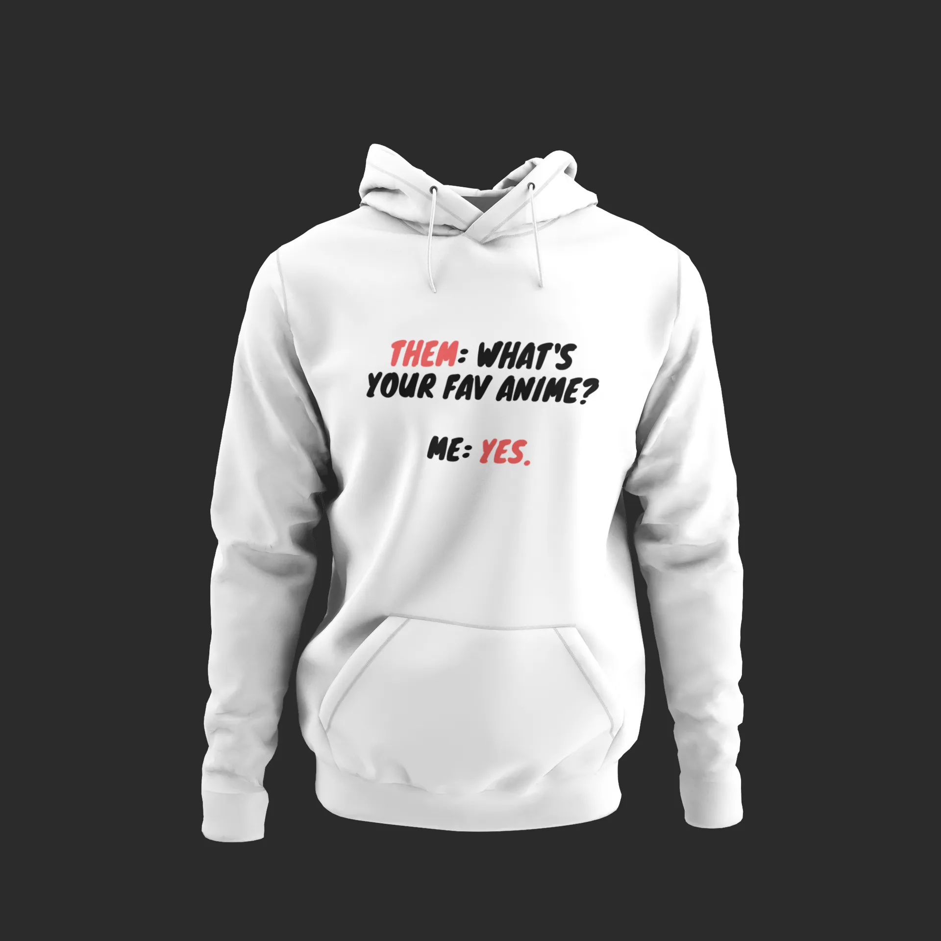 Yes Anime - Heavy Blend Hooded Sweatshirt