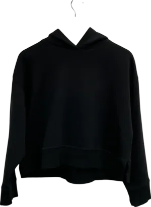 ZARA Black Classic Hoodie UK L