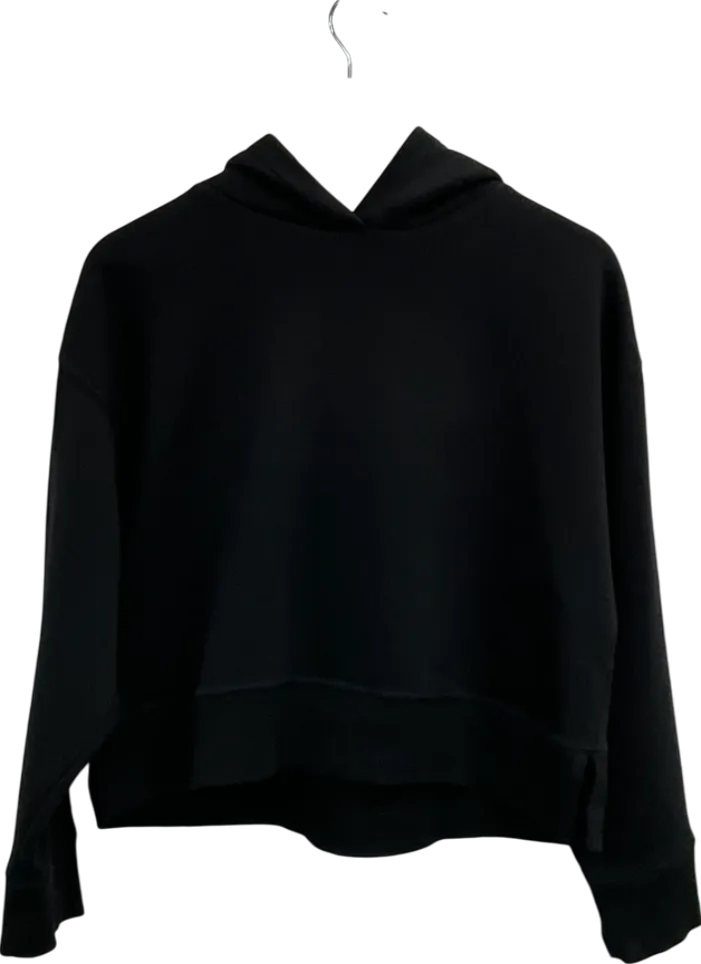 ZARA Black Classic Hoodie UK L